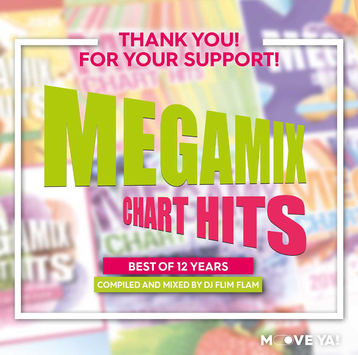 THANK YOU! 2025 - MEGAMIX Chart Hits - Best Of 12 Years - MP3