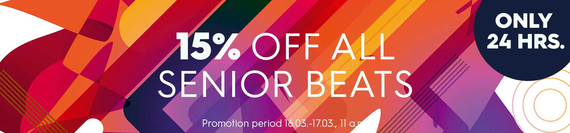 15% Senior Beats