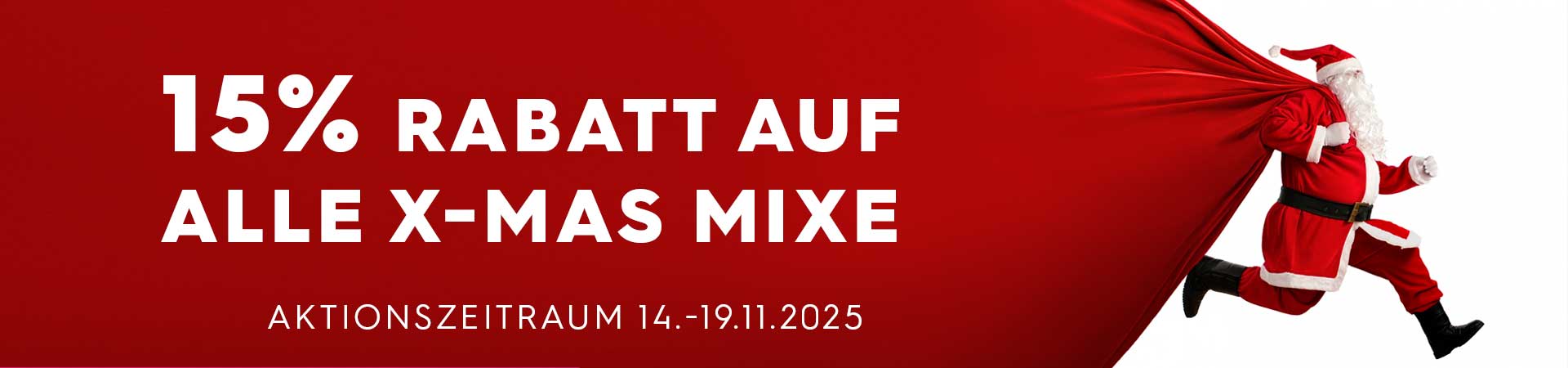 15% auf Xmas Mixe