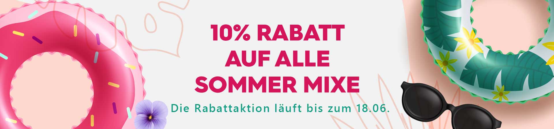 10% auf Sommer Mixe
